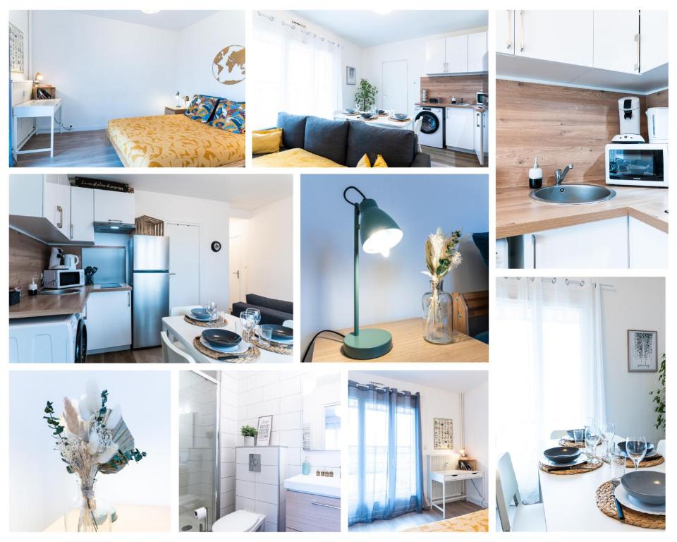 Le coquet - Balcon - Proche gare - Parking - One-Bedroom Apartment