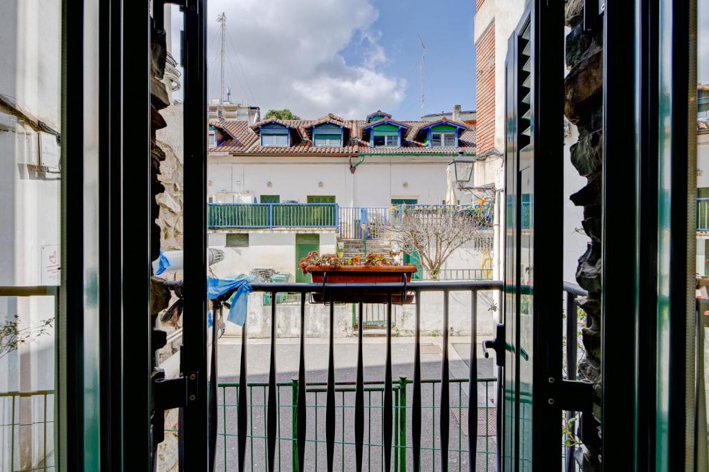 Balkón nebo terasa v ubytování Maravilloso apartamento, Hondarribia, Terraza, 4Pax