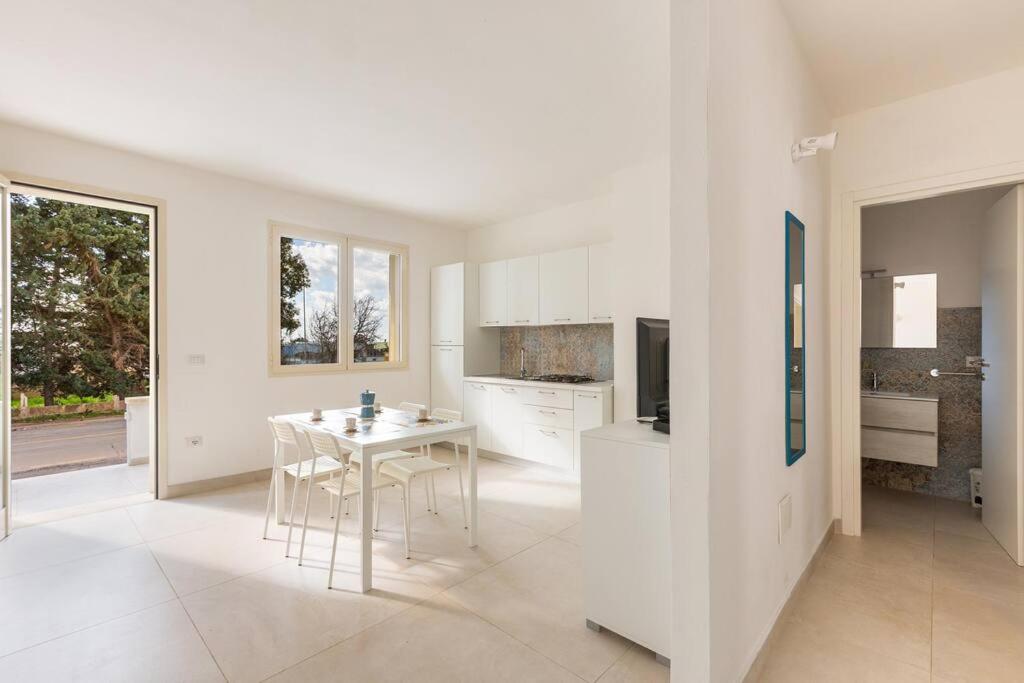 Kuchyň nebo kuchyňský kout v ubytování Salentoandmore - Appartamento Torre Pali
