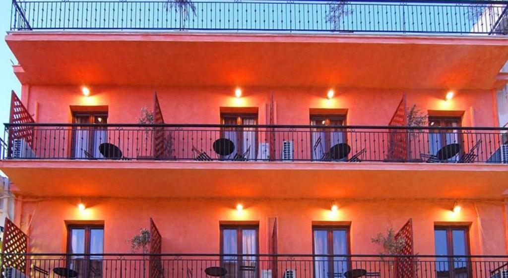 Balkón nebo terasa v ubytování Hotel Leto Delphi