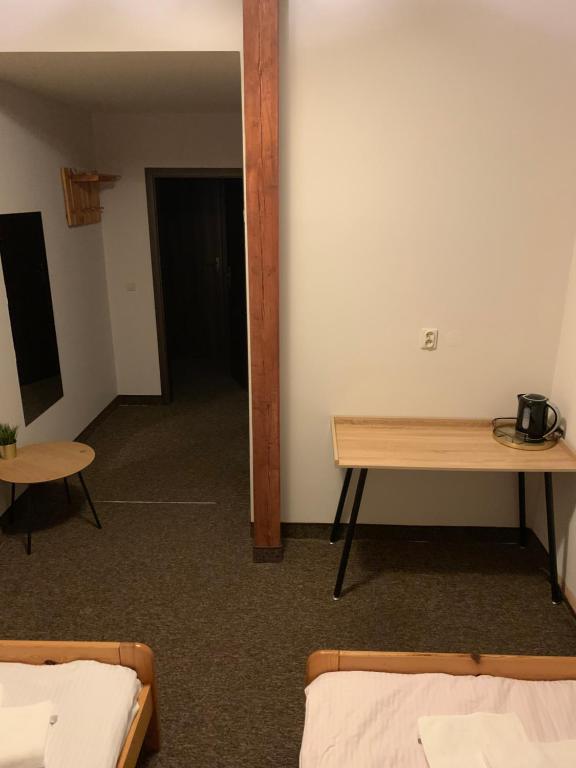 Postel nebo postele na pokoji v ubytování Victoria