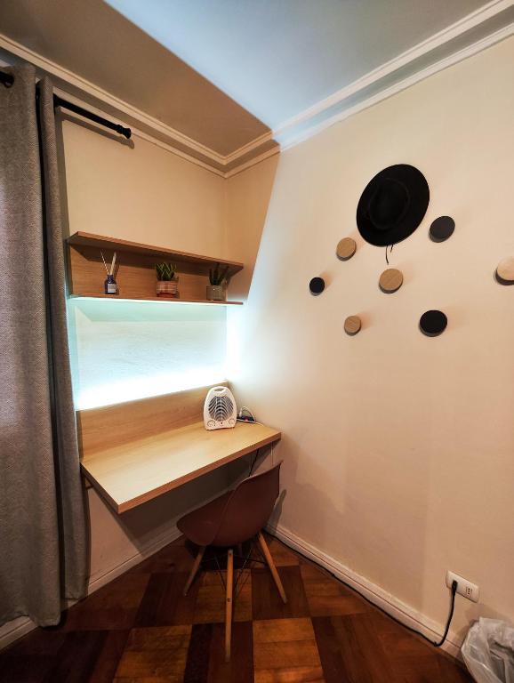 Koupelna v ubytování Yogi hostels