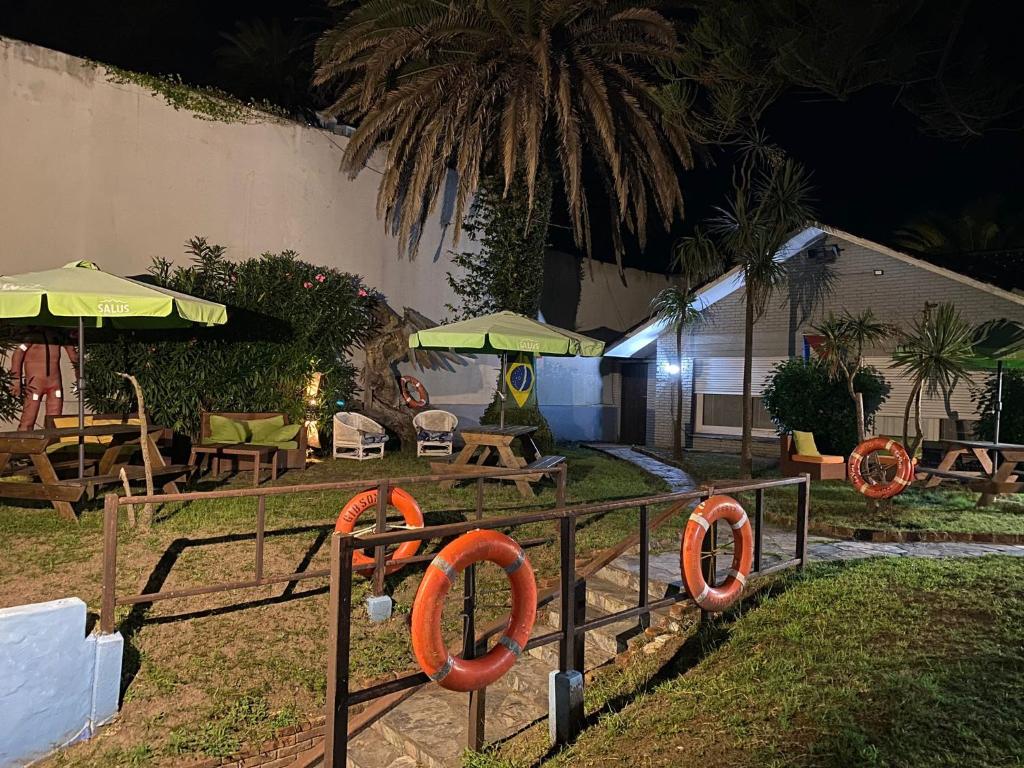 Zahrada ubytování Hostel del Puerto