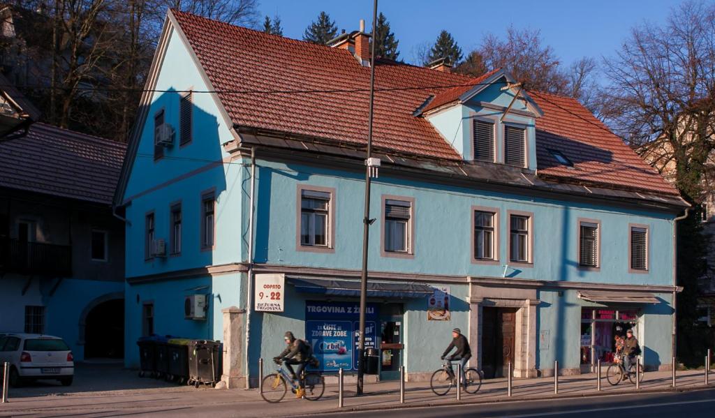 Budova, kde se penzion nachází