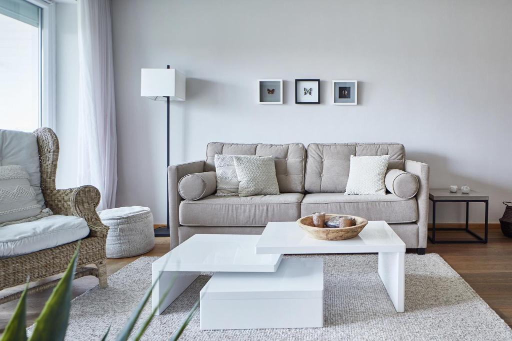 Posezení v ubytování Techts Apartmenthaus
