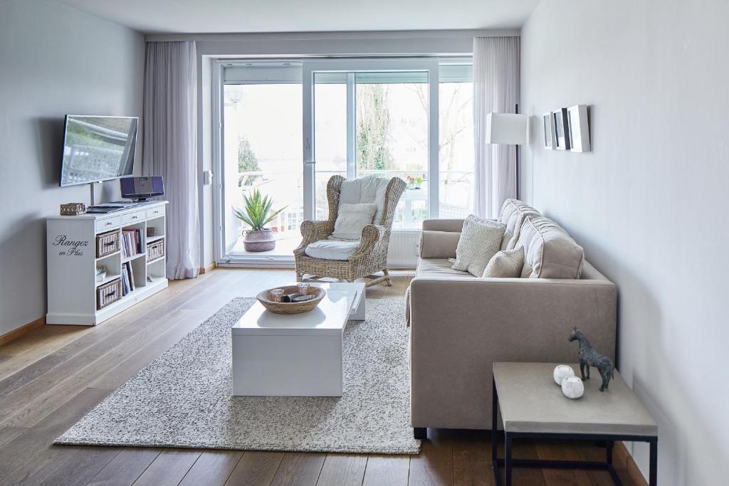 Posezení v ubytování Techts Apartmenthaus