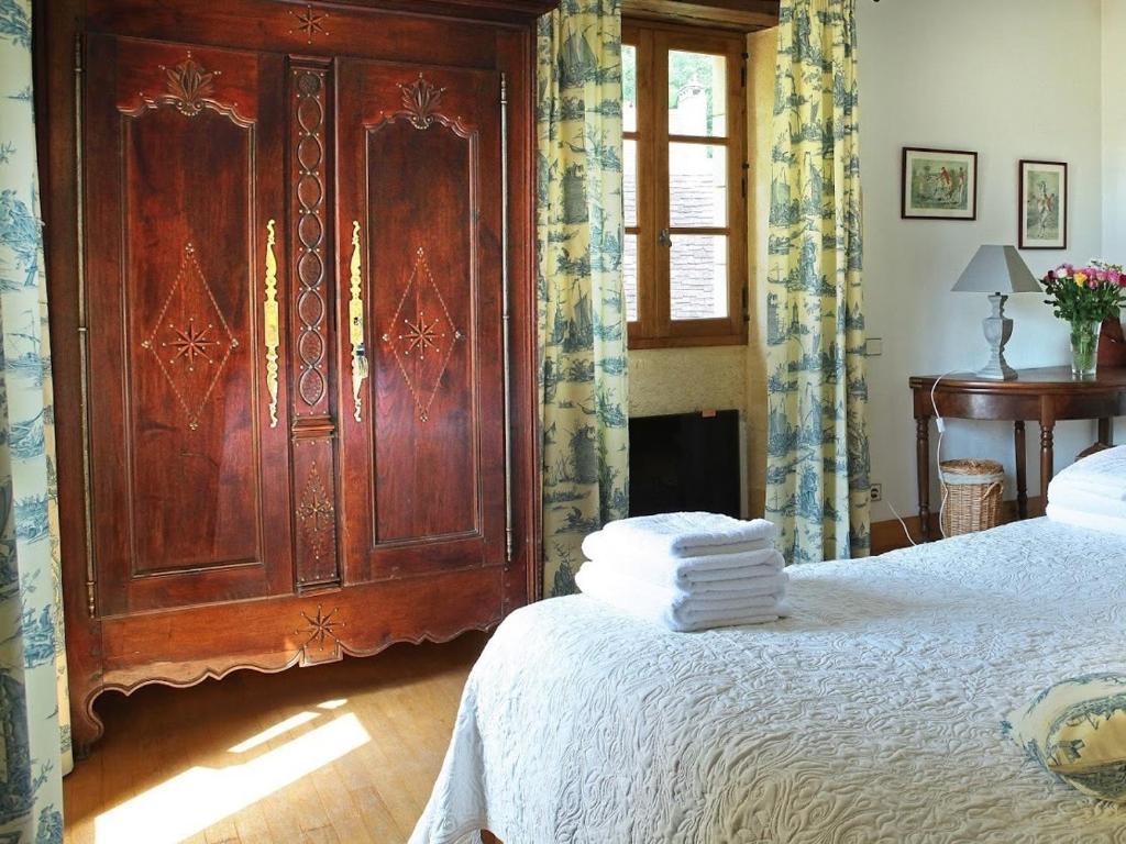 Chambre d'Hôtes La Rossillonie - Chambre Jumelle De Luxe