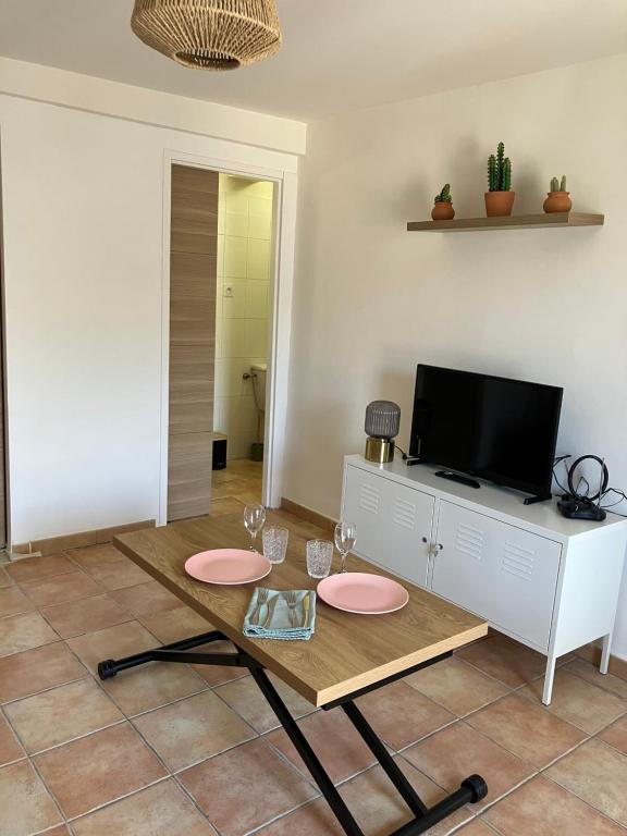 Telewizja i/lub zestaw kina domowego w obiekcie La Vista