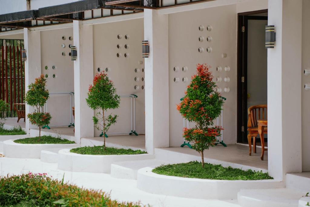 Zahrada ubytování Nirvana Hotel Resort Tetebatu