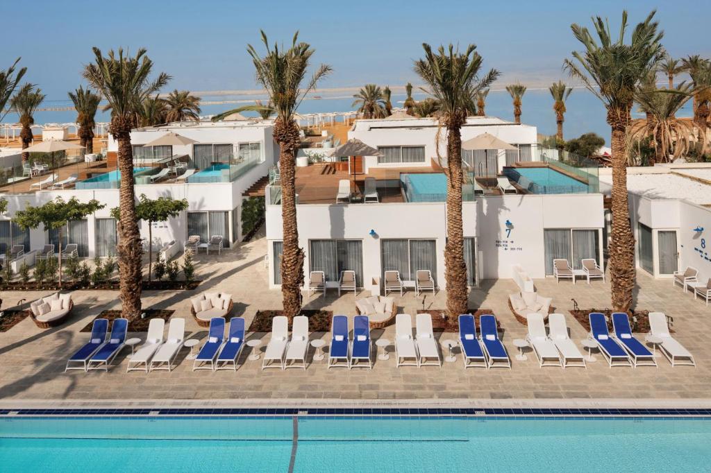 Bazén v ubytování Herbert Samuel Milos Dead Sea nebo v jeho okolí