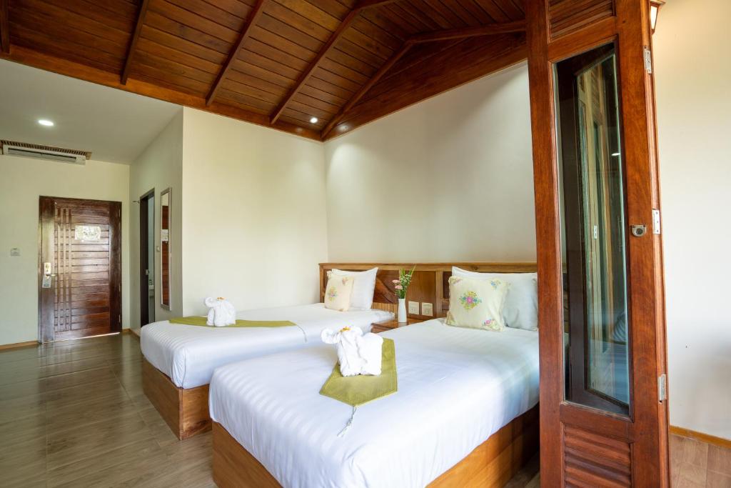 Merry Spa & Resort - Standard Twin Room With Garden View