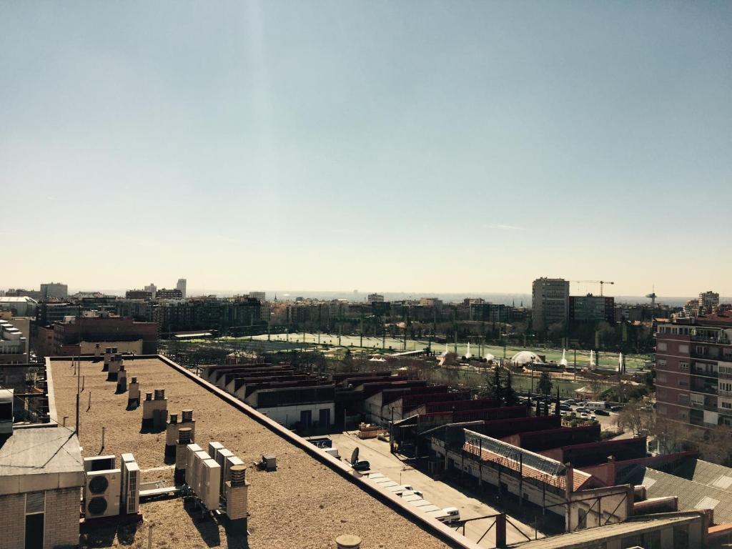 A general view of Madrid or a view of the city taken from Az apartmant