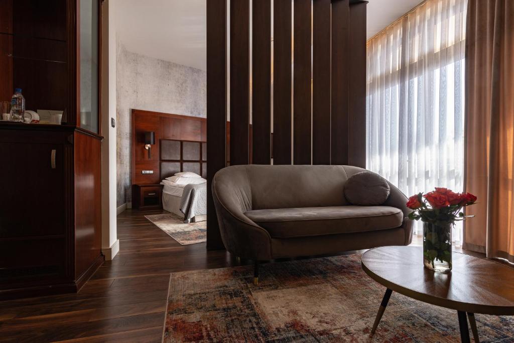 Posezení v ubytování Hotel Galicja Superior Wellness & Spa