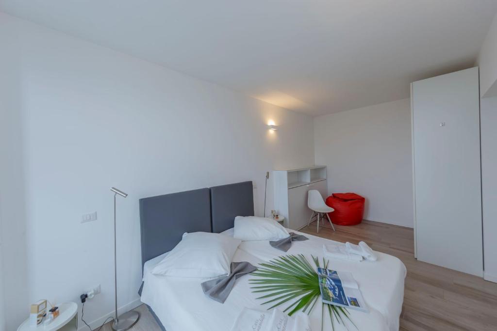 Postel nebo postele na pokoji v ubytování Casa Brambilla