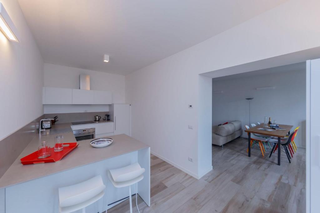 Kuchyň nebo kuchyňský kout v ubytování Casa Brambilla