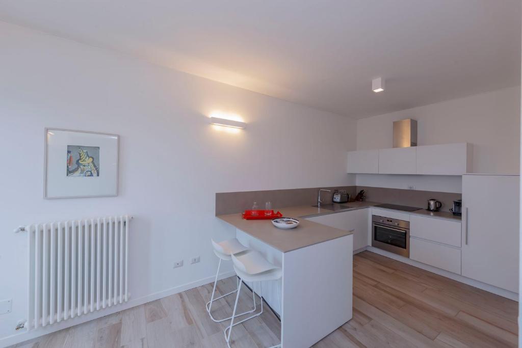 Kuchyň nebo kuchyňský kout v ubytování Casa Brambilla