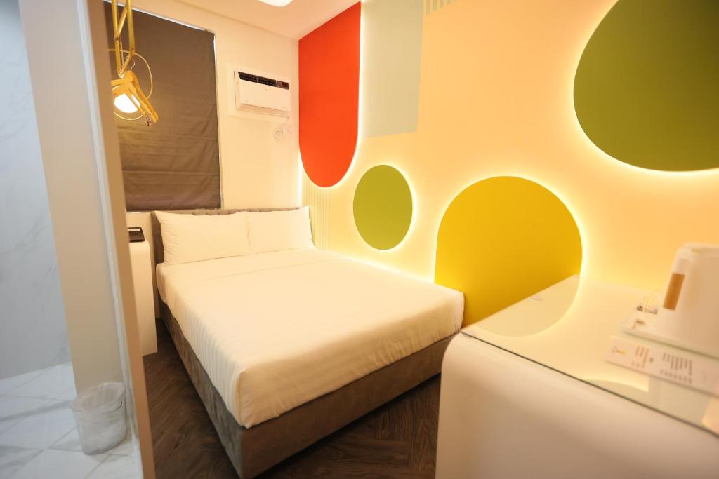 Postel nebo postele na pokoji v ubytování M.Y. Hotel