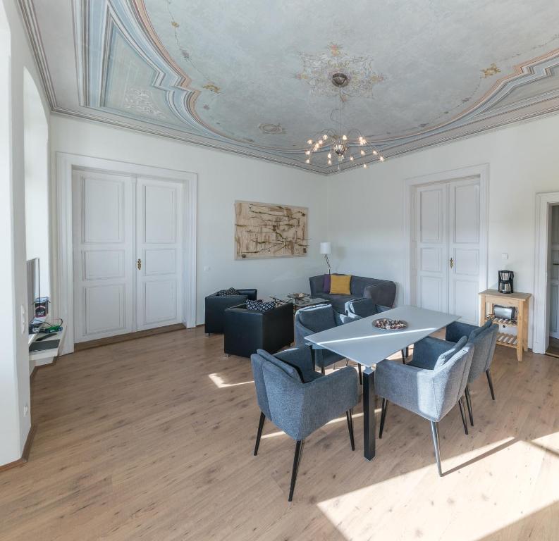 Zona de estar de Albergo-Toscana