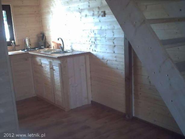 Kuchyň nebo kuchyňský kout v ubytování Rybacka chata