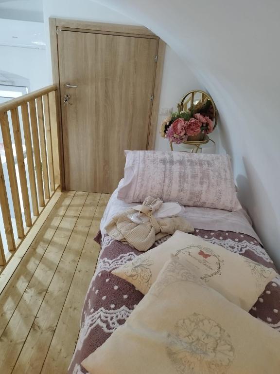 Postel nebo postele na pokoji v ubytování La Règia