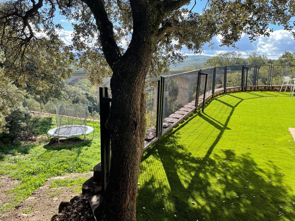 A garden outside Mirador del Río