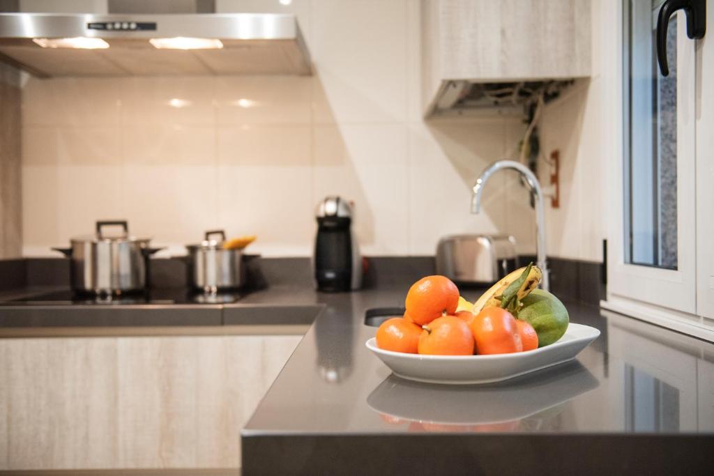 Kuchnia lub aneks kuchenny w obiekcie Apartamento Cuatro Caminos