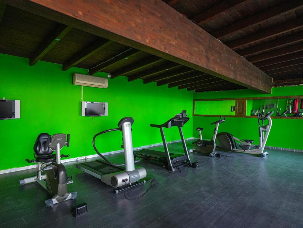 Fitness centrum a/nebo fitness zařízení v ubytování Amareclub Baia Dei Turchi Resort - Adults Only