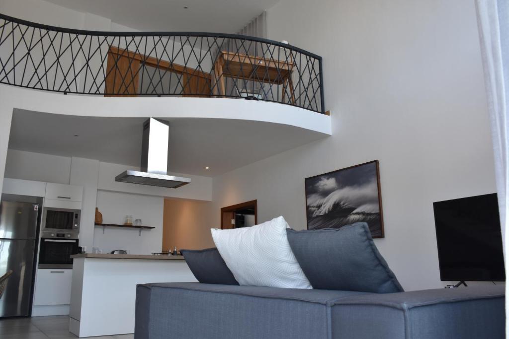 Kuchyň nebo kuchyňský kout v ubytování Cap Sud Apartment