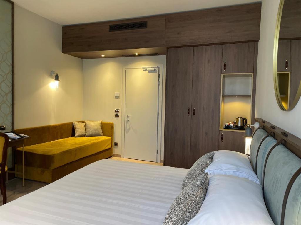 A bed or beds in a room at Ca' Vendramin Zago