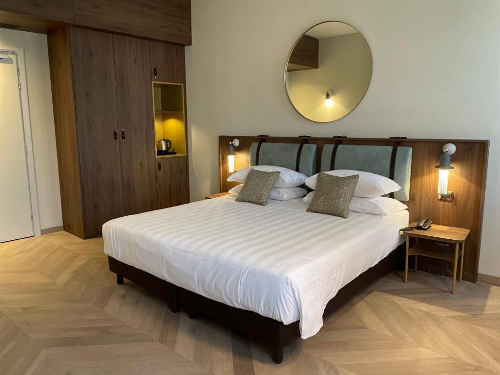 A bed or beds in a room at Ca' Vendramin Zago