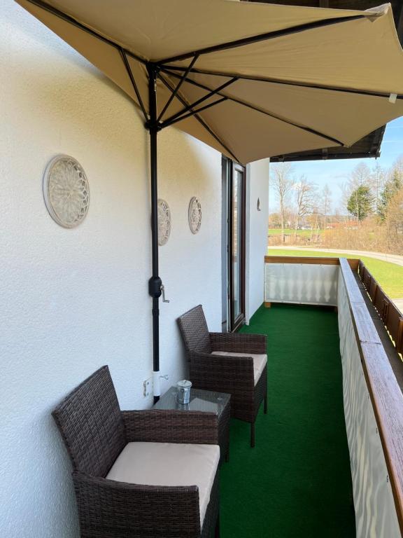 Posezení v ubytování Apartment 1 Gäste