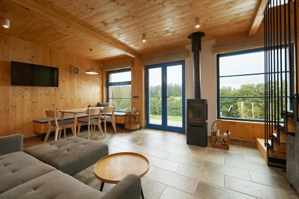 Posezení v ubytování Resort Líšenský Dvůr