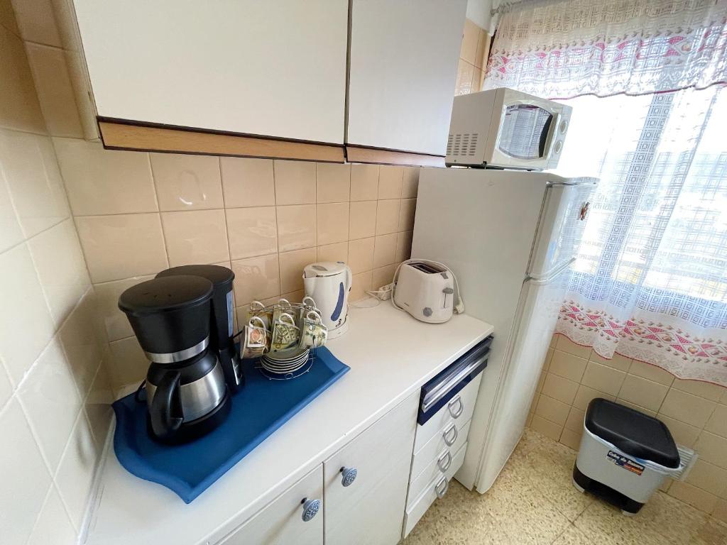 Kuchyň nebo kuchyňský kout v ubytování SIERRA