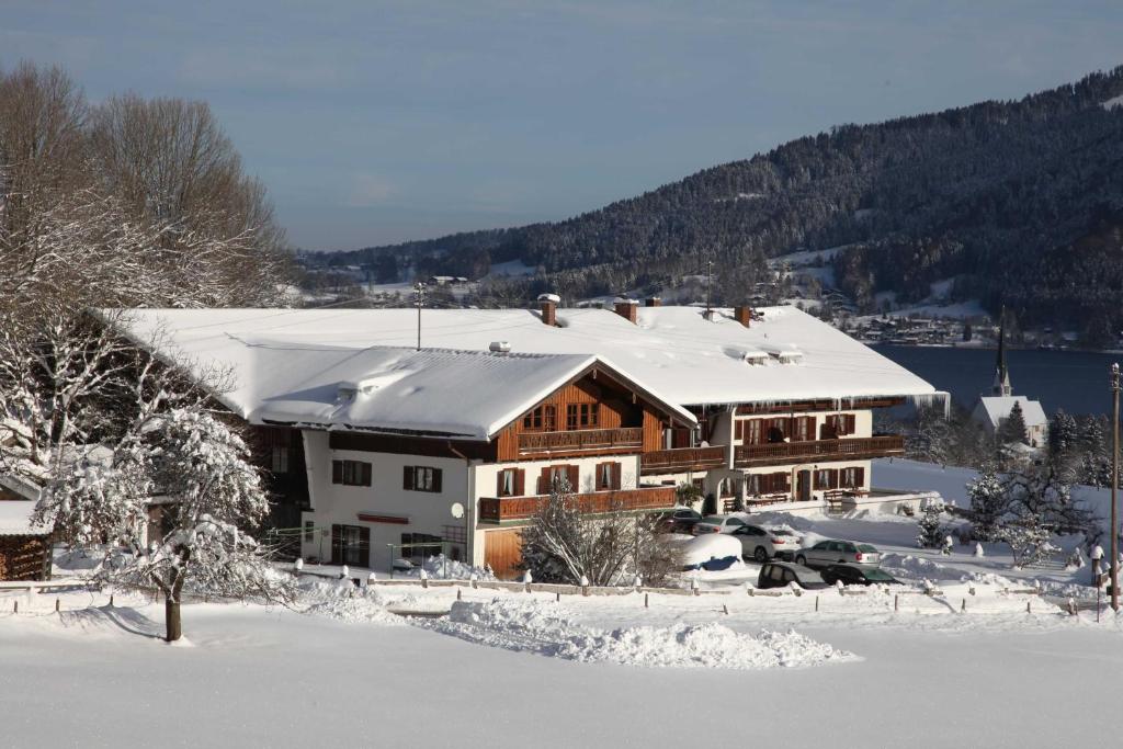 Gästehaus Kleinbuch v zimě