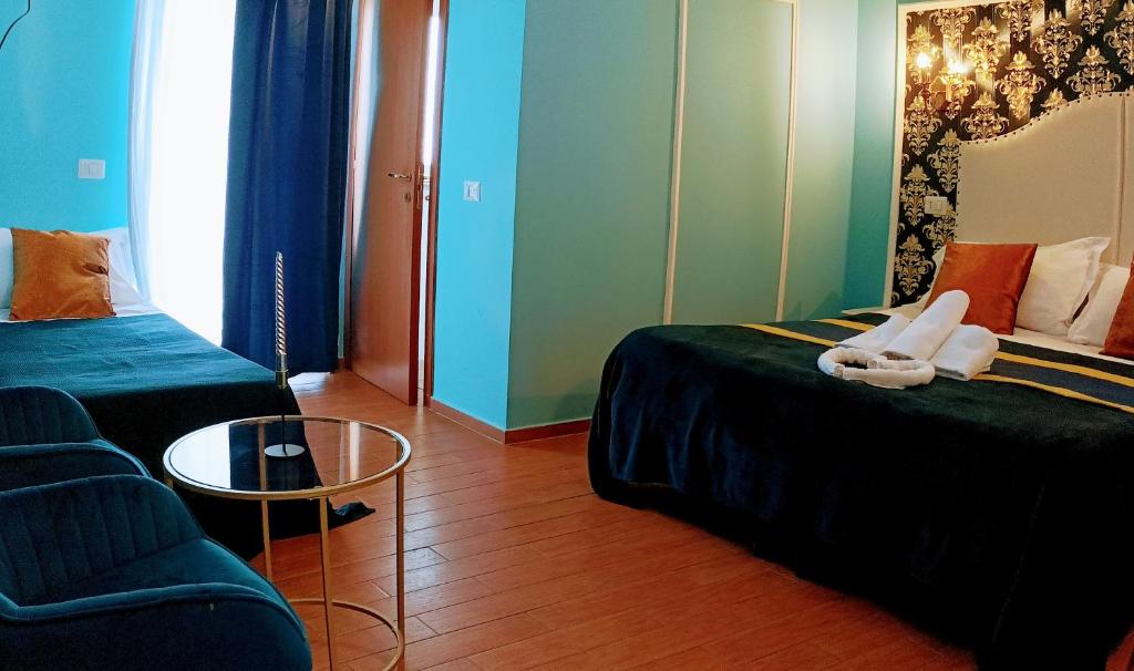 Posezení v ubytování Hotel magnolia 1000 mt dal casello
