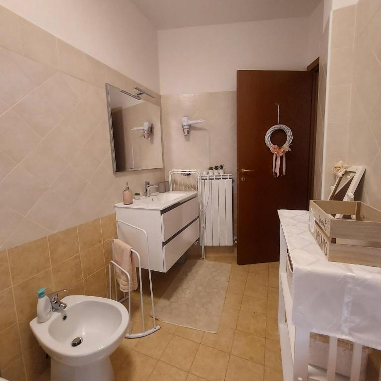 Koupelna v ubytování B&B Come a Casa