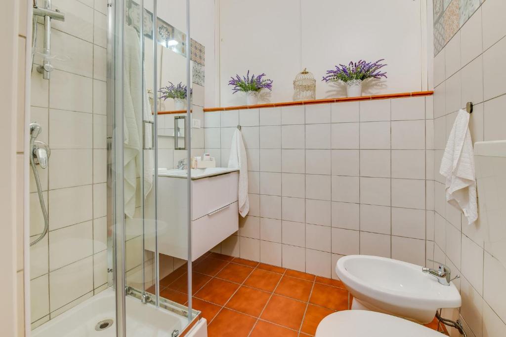 Koupelna v ubytování Namuri Rooms