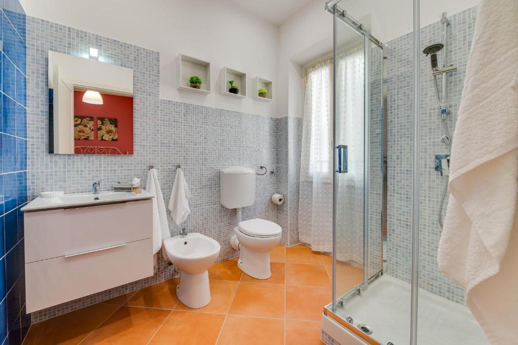 Koupelna v ubytování Namuri Rooms