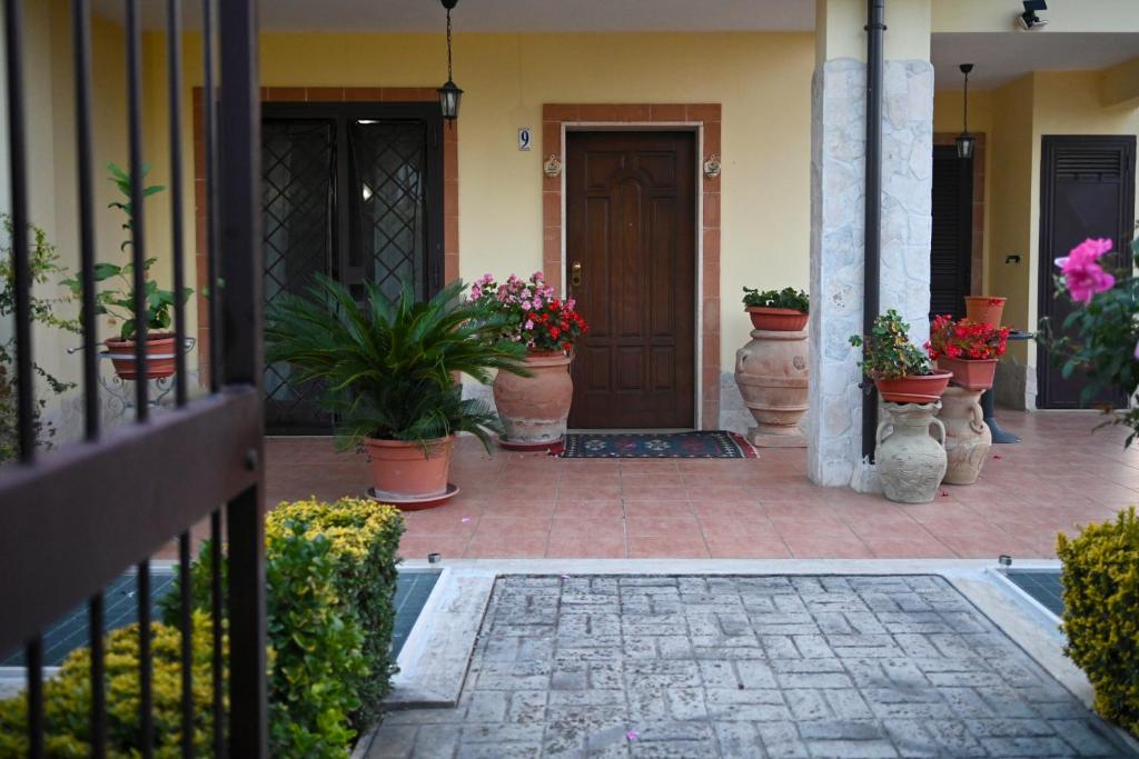 Zahrada ubytování A Casa di Lu' Elegant Rooms