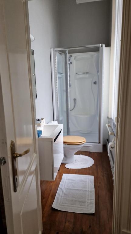 Koupelna v ubytování B&B Fine Fleur