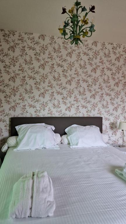 Postel nebo postele na pokoji v ubytování B&B Fine Fleur