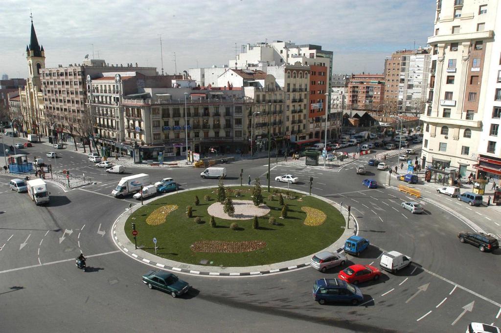A general view of Madrid or a view of the city taken from Az apartmant
