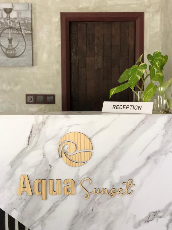 Vstupní hala nebo recepce v ubytování Aqua Sunset