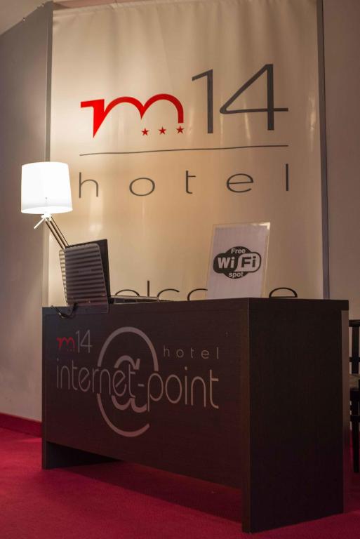 Certifikát, hodnocení, plakát nebo jiný dokument vystavený v ubytování M14 Hotel & Spa