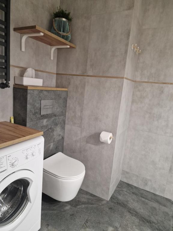 Łazienka w obiekcie Amko Style Apartamenty Nord 8 z ogródkiem Willa Nord