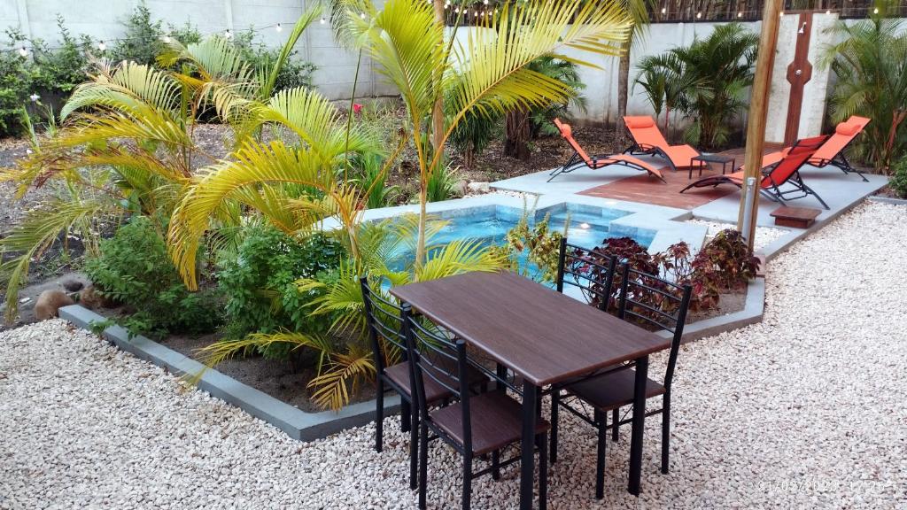 Zahrada ubytování Hotel Tabasco