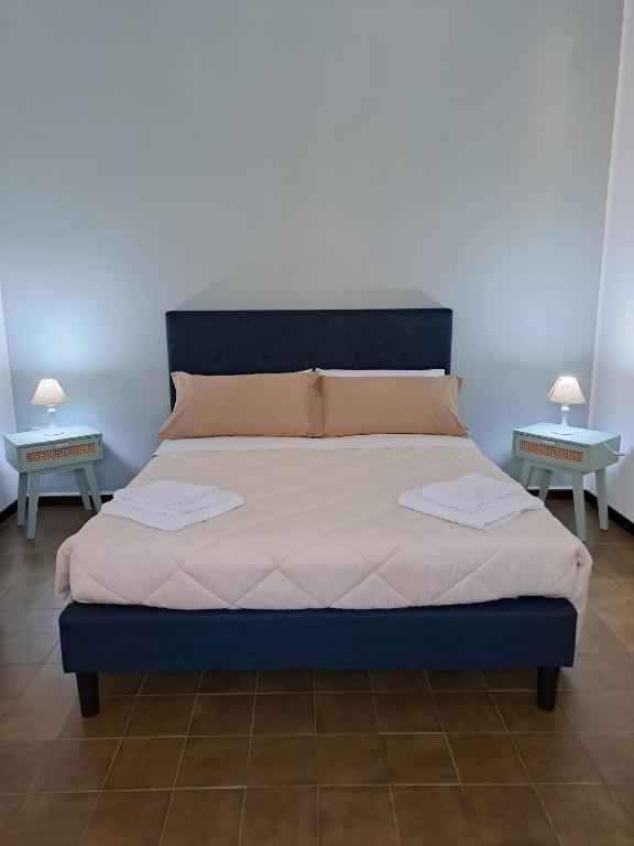 Postel nebo postele na pokoji v ubytování Relais LaValle