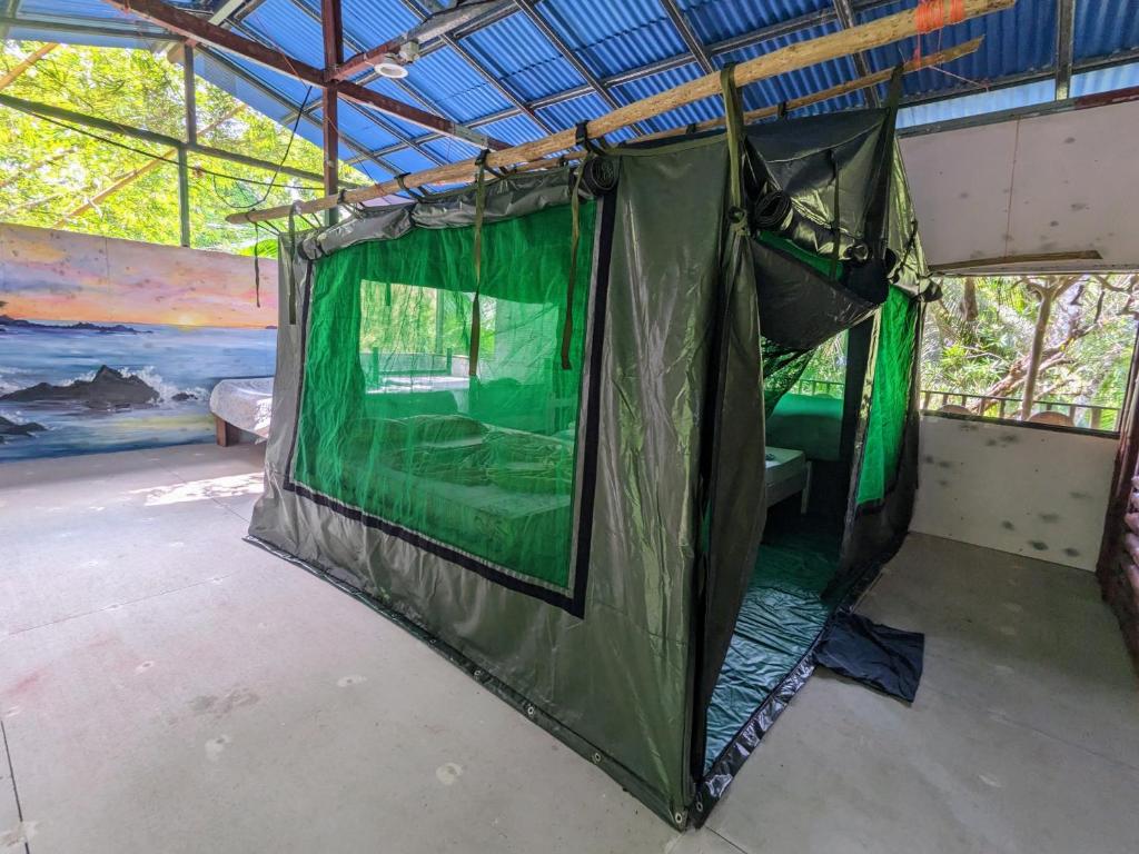 Večerní zábavní program pro hosty v ubytování Ecobosque el mar