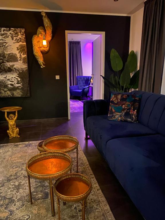 Posezení v ubytování MARRAM Suitehotel
