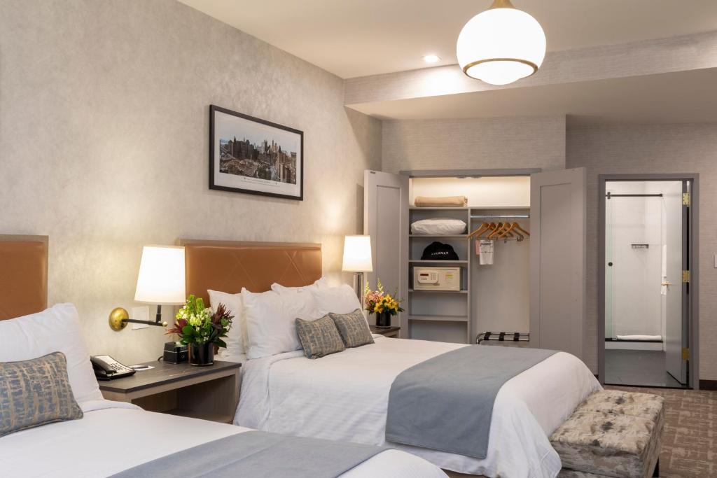 Broadway Plaza Hotel - Deluxe Two Queen (Renovated Room)